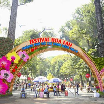 Festival Hoa lan thành phố Hồ Chí Minh năm 2019 - Sắc màu nhiệt đới