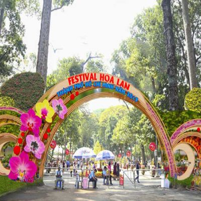 Festival Hoa lan thành phố Hồ Chí Minh năm 2019 - Sắc màu nhiệt đới